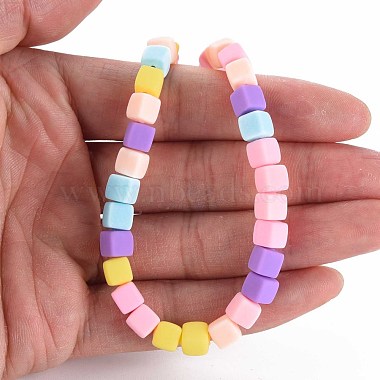 Handmade Polymer Clay Beads Strands(CLAY-T020-09F)-5