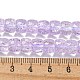 Transparent Spray Painting Crackle Glass Beads Strands(GLAA-NH0001-05D)-4