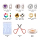 Kits de fabrication de bracelets de perles en argile polymère bricolage(DIY-FS0002-29)-3