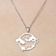 201 Stainless Steel Hollow Cloud & Star Pendant Necklace(NJEW-OY001-86)-1