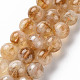 Chapelets de perles de citrine naturelle(G-S362-105D)-1