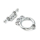 Tibetan Style Alloy Toggle Clasps(LF10795Y-NF)-3