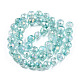 Transparent Electroplate Glass Beads Strands(EGLA-N006-077C)-2