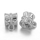 Tibetan Style Alloy Tube Bails(TIBE-30047-P-NR)-1