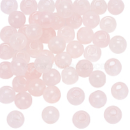 Natural Rose Quartz Beads, Round, 6mm, Hole: 2mm, 50pcs/box(G-OC0003-86A)