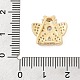 Brass Micro Pave Cubic Zirconia Slide Charms(ZIRC-I068-22G-01)-3