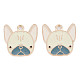 Alloy Enamel Puppy Pendants(ENAM-S115-053)-2