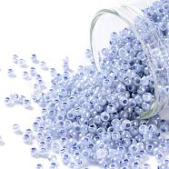 TOHO Round Seed Beads, Japanese Seed Beads, (921) Ceylon Virginia Bluebell, 11/0, 2.2mm, Hole: 0.8mm, about 5555pcs/50g(SEED-JPTR11-0921)