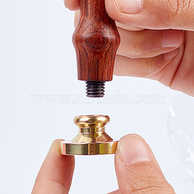 Diy деревянная сургучная печать(AJEW-WH0130-620)-4