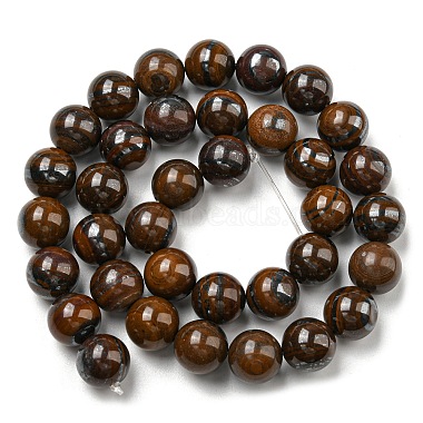 Natural Yellow Tiger Iron Beads Strands(G-C079-A03-03)-3