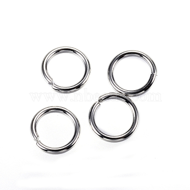 Stainless Steel Color Ring 304 Stainless Steel Close but Unsoldered Jump Rings