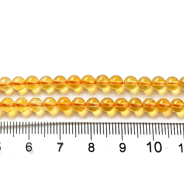 Natural Quartz Crystal Beads Strands(G-C076-4mm-6)-2