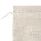 Burlap Packing Pouches Drawstring Bags(ABAG-TA0001-14)-7