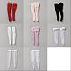 GOMAKERER 16 Pairs 8 Colors Cloth Doll Lace Fishnet Long Socks(DIY-GO0002-11)-1