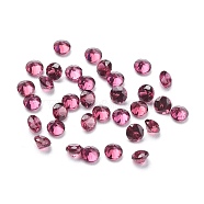 Faceted Natural Garnet Cabochons, Pointed Back, Diamond Shape, 2.5x1.7mm(G-I295-05F-03)