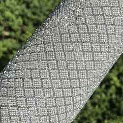 Sparkle Textured Imitation Leather Fabrics, DIY Craft Supplies, Silver, 33x20cm(PW-WG2E296-08)