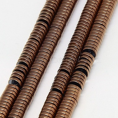 Chapelets de perles en hématite synthétique sans magnétiques(G-J164A-3mm-M)-2