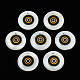 Printed Freshwater Shell Charms(SHEL-T009-20A)-1