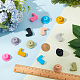 SUNNYCLUE 14Pcs 14 Style Silicone Beads(SIL-SC0001-22)-3