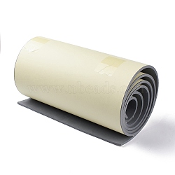 Adhesive EVA Foam Sheets, For Art Supplies, Paper Scrapbooking, Cosplay, Halloween, Foamie Crafts, Gray, 300x5mm, 2m/roll(AJEW-XCP0001-57B)