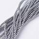 Non-magnetic Synthetic Hematite Beads Strands(X-G-G094-2mm)-1