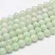 Natural Myanmar Jade/Burmese Jade Beads Strands(G-F306-13-8mm)-1