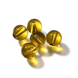 K9 Glass, Imitation Austrian Crystal Beads, Round, Dark Goldenrod, 7.5x8mm, Hole: 1.4mm(GLAA-R004-02E)