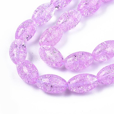 Transparent Crackle Glass Beads Strands(GLAA-S192-B-010D)-3