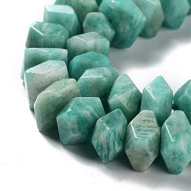 Natural Amazonite Beads Strands(G-D091-A20)-4