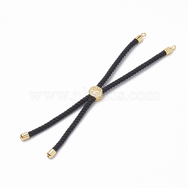 Nylon Twisted Cord Bracelet Making(MAK-T003-01G)-2