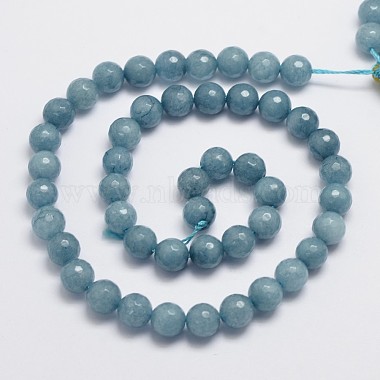 Chapelets de perles en jade de Malaisie naturelle(G-A147-8mm-A01)-2