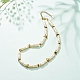 ABS Imitation Pearl & Synthetic Hematite Beaded Necklace for Women(NJEW-JN03917)-2