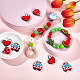 9Pcs 3 Style Hospital Theme Food Grade Eco-Friendly Silicone Beads(SIL-CA0001-35)-5