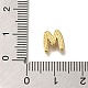 placage de crémaillère en laiton micro pavé de perles de zircone cubique claires(KK-G500-30G-M)-3