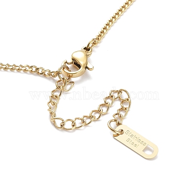 201 Stainless Steel Pendant Necklaces(NJEW-D055-03G)-5