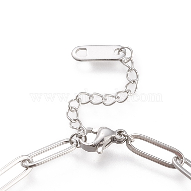 304 Stainless Steel Charm Bracelets(STAS-D152-02P)-2