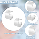 unicraftale 100pcs 304 boucles d'oreilles manchette en acier inoxydable(STAS-UN0037-11)-5