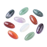 Natural & Synthetic Gemstone Cabochons, Oval, 30x15x6~7mm(G-L533-25B)