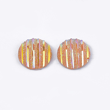 Resin Cabochons(CRES-T012-05D)-2