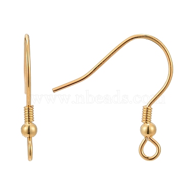 925 Sterling Silver Earring Hooks(STER-E041-12B)-2