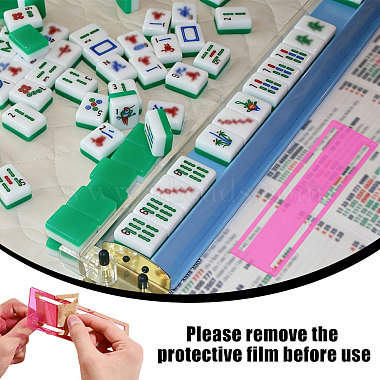 4Pcs PVC Mahjong Rules Reader(AJEW-GL0003-40B)-6