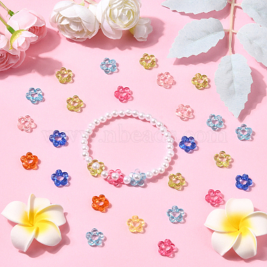 300Pcs Transparent Acrylic Bead Frame(MACR-SP0002-03)-5