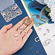 10Pcs 5 Styles 304 Stainless Steel Fold Over Clasp(STAS-UN0049-94)-4