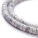 Chapelets de perles en howlite naturelle(G-H230-38)-3
