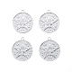 Non-Tarnish 201 Stainless Steel Pendants(STAS-N098-238P)-2