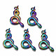 Rainbow Color Alloy Pendants(PALLOY-S180-066-RS)-1