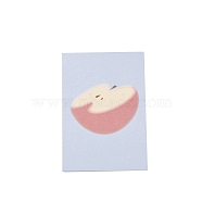 100 Sheets Memo Pad Sticky Notes, Sticker Tabs, for Office School Reading, Apple, 105x75x1mm(AJEW-R098-03A)