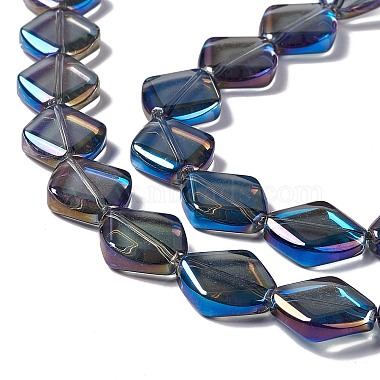Electroplate Glass Beads Strands(EGLA-L032-FR01)-3