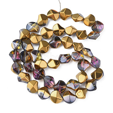 Electroplate Glass Beads Strands(EGLA-N008-019-A04)-2