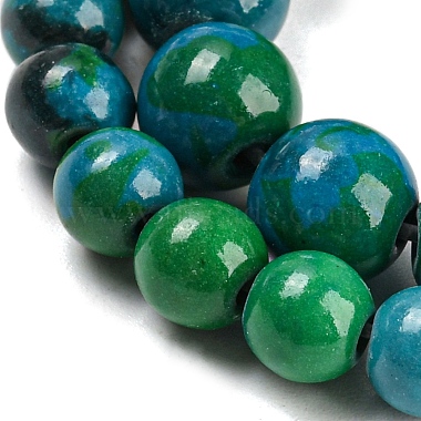 Synthetic Chrysocolla Beads Strands(G-L529-B01-10mm)-6